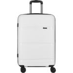 D&N Koffer Travel Line 4300 4 Rollen Trolley M 68 cm Weiss (65 l, M)