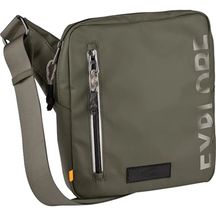 camel active Explore Umhängetasche, 24 cm, Grün, Reißverschlussfächer, für Herren – Bild 1