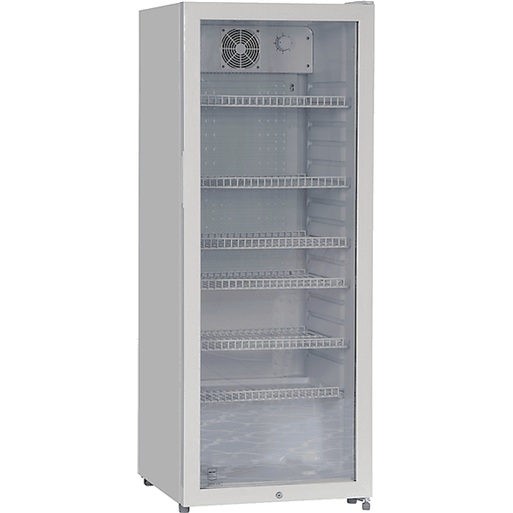 OK. OBFR 312 C W Getränkekühlschrank, 237 l Volumen, Weiß, 1398 mm hoch