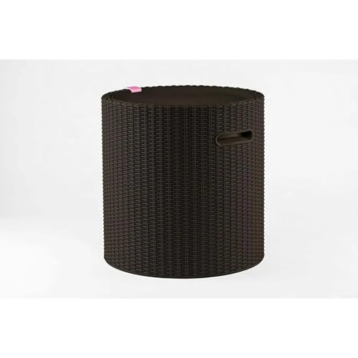 Keter Cool Stool, Kühlbox (39 l) mit wetterfestem Rattan-Look und vielseitiger Nutzung als Sitzhocker – Bild 5