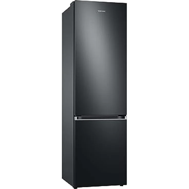 Samsung RL38C602CB1/EG Kühl-/Gefrierkombination, 203 cm, 390 ℓ Gesamtvolumen, 114 ℓ Gefrierteil, AI Energy Mode, No Frost+, SpaceMax, multifunktionales Flaschenregal, Premium Black Steel – Bild 1