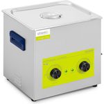 Ulsonix Ultraschallreiniger Ultraschallreinigungsgerät Ultraschallbad 10 L 240 W 40 kHz, Ultraschallreiniger, Silber