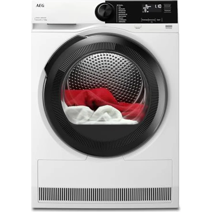 AEG Wärmepumpentrockner 8 kg Serie 7000 SensiDry A+++ Mengenautomatik Schontrommel Knitterschutz TR7T65680 – Bild 1