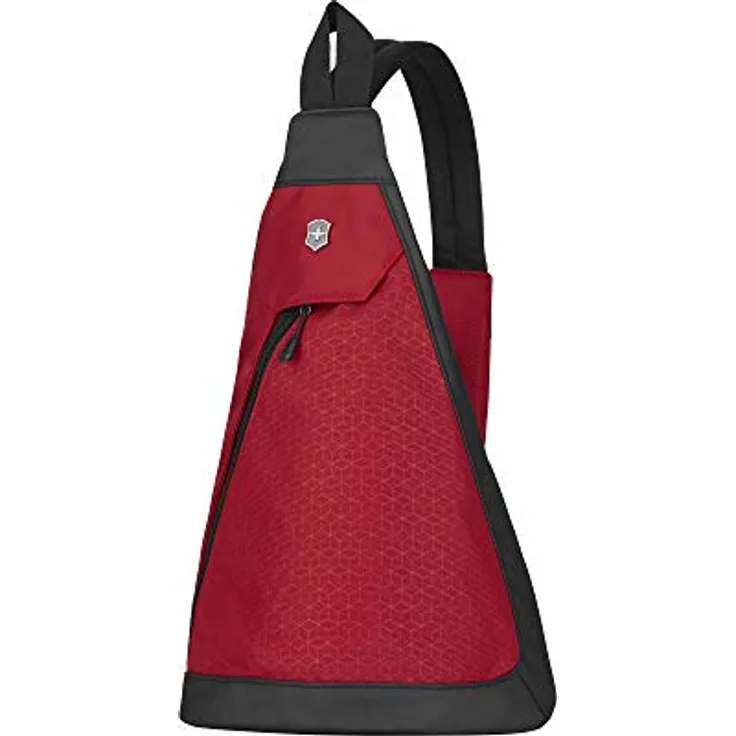 Victorinox Altmont Original Dual-Compartment Monosling, Schultertasche mit Neoprenfach, 7 l Stauraum, Rot