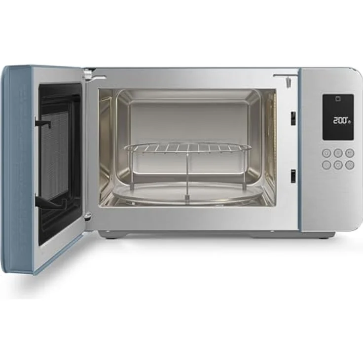 Smeg MOC01SBMEU, Kombi-Tisch-Mikrowelle mit Grillfunktion, Inverter-Technologie, storm bleu – Bild 5