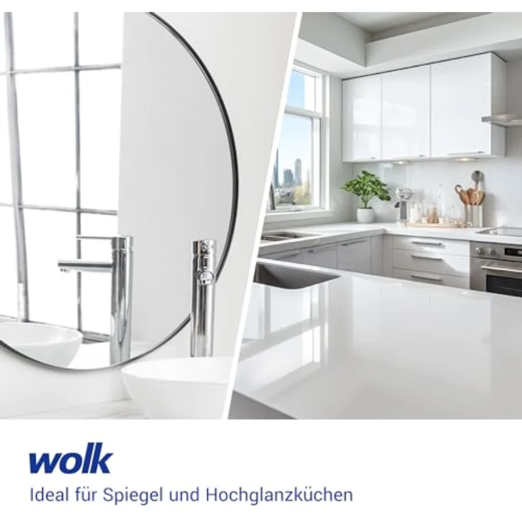 wolk Waffeltücher, Mikrofasertuch mit Waffelstruktur, 10 Stück, 38 x 38 cm, dunkelblau, fusselfrei und waschbar, ideal für Bad, Küche und Gastronomie – Bild 3
