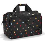 reisenthel allrounder L pocket  Vielseitige Doktortasche für Reise, Arbeit und Freizeit  Mit praktischer Trolley-Aufsteckfunktion, Farbe:dots