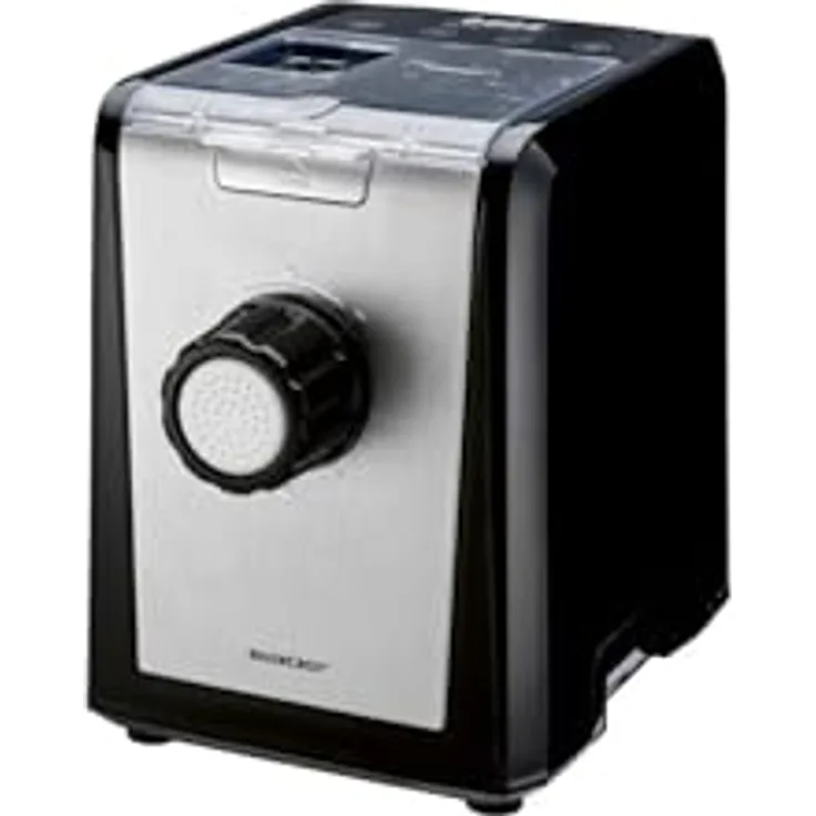 SILVER CREST Pasta Maker vollautomatisch mit 8 Formscheiben und Ravioliformer, LED-Display, 600 g Kapazität, 220 W, inklusive Zubehör & Rezeptheft