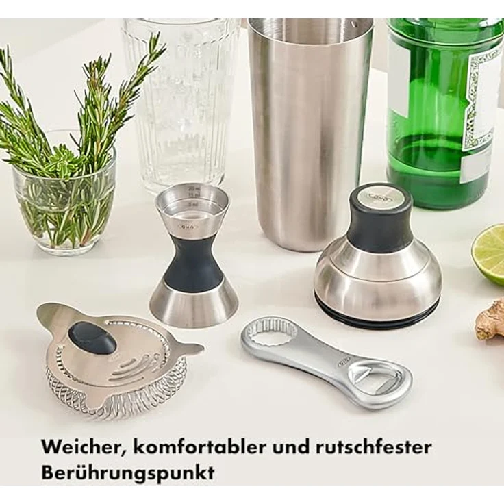 OXO SteeL Flaschen- und Dosenöffner, Zink Zink., silber, 1 EA – Bild 6