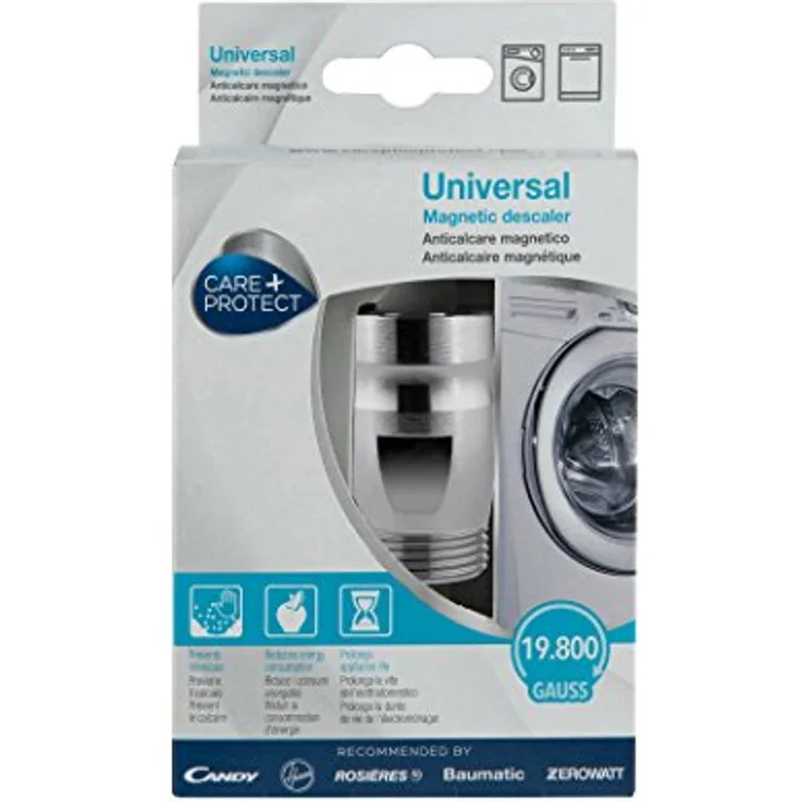 CARE+PROTECT – Magnetischer Entkalker / verhindert Kalkablagerungen / spart Energie / Universal / verlängert die Lebensdauer Ihres Gerätes / 1x Magnet
