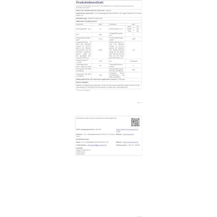 Exquisit PLUS GSP56312-030E, Geschirrspüler 60 cm, 12 Maßgedecke, Unterbaufähig, Startzeitvorwahl, 11 Liter, weiss – Bild 11