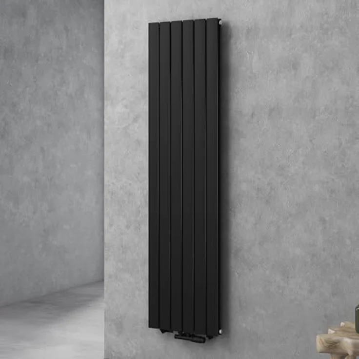doporro Vertikal Badeizkörper Badheizung 180x46cm, Doppellagig in Anthrazit, korrosionsbeständig – Bild 1