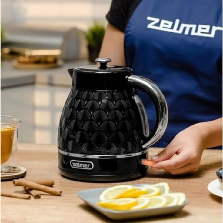 Zelmer ZCK7640 Wasserkocher 1,7 l 1850 - 2200 W Schwarz – Bild 4