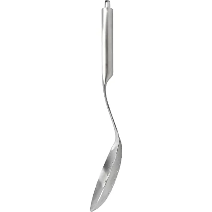 KitchenAid Premium Edelstahl-Schaumlöffel, Abseihlöffel, Silver - Hitzebeständiger Abseihlöffel mit ergonomischem Griff – Bild 2