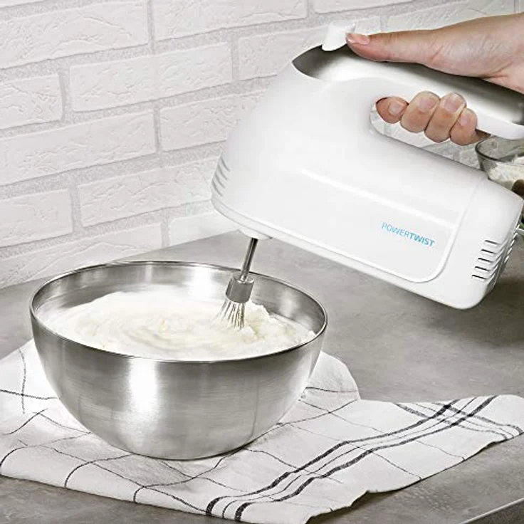 Cecotec Handmixer PowerTwist 500W Weiß – Bild 5