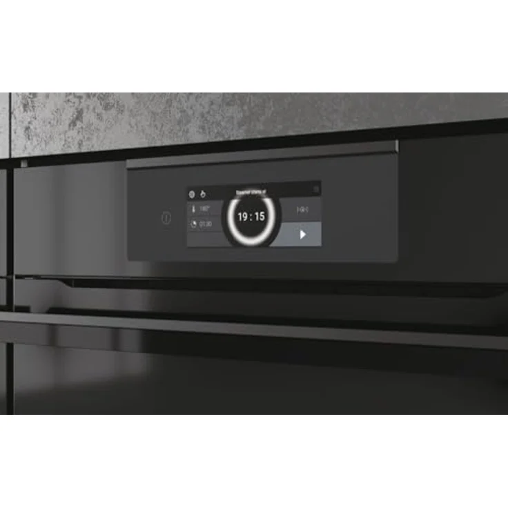 Haier I-TOUCH STEAM Serie 6 HWO45NM6OXB2DE Einbau-Kompakt-Dampfgarer 45 cm Höhe/Volumen 34 l/TFT-Touch Bedienung/5 Programme inkl. Grill/Timer/Kindersicherung – Bild 2