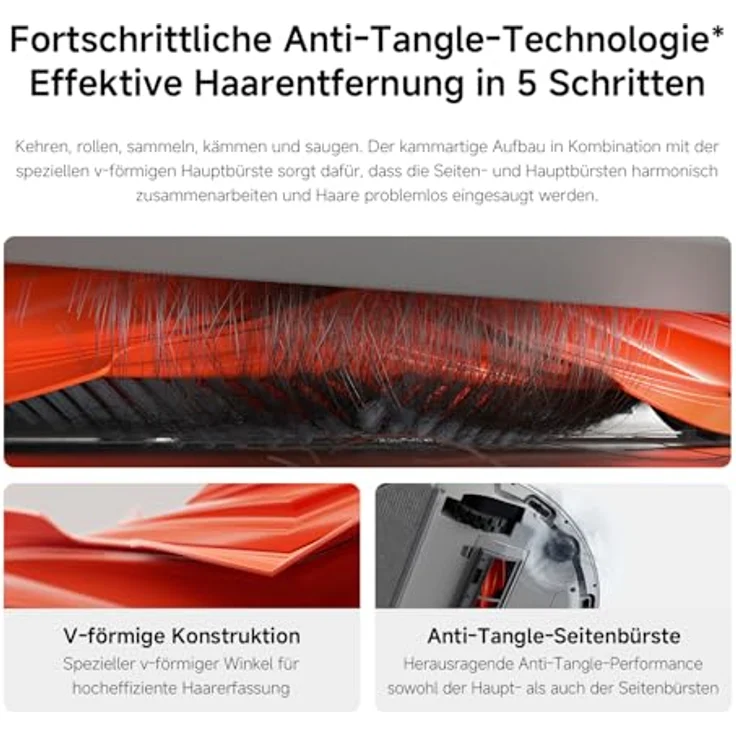 Xiaomi Robot Vacuum H40, Staubsauger-Roboter mit leistungsstarker Saugkraft – Bild 3