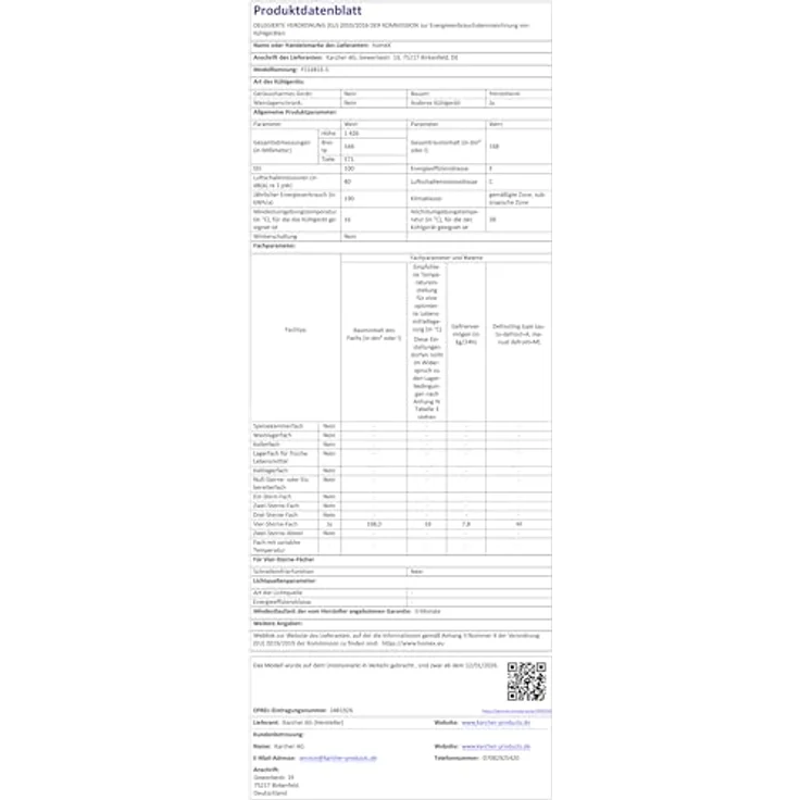 homeX FS1681E-S Gefrierschrank, 168L Nutzinhalt, 4-Sterne Gefrierleistung, freistehend, leise, silber – Bild 16