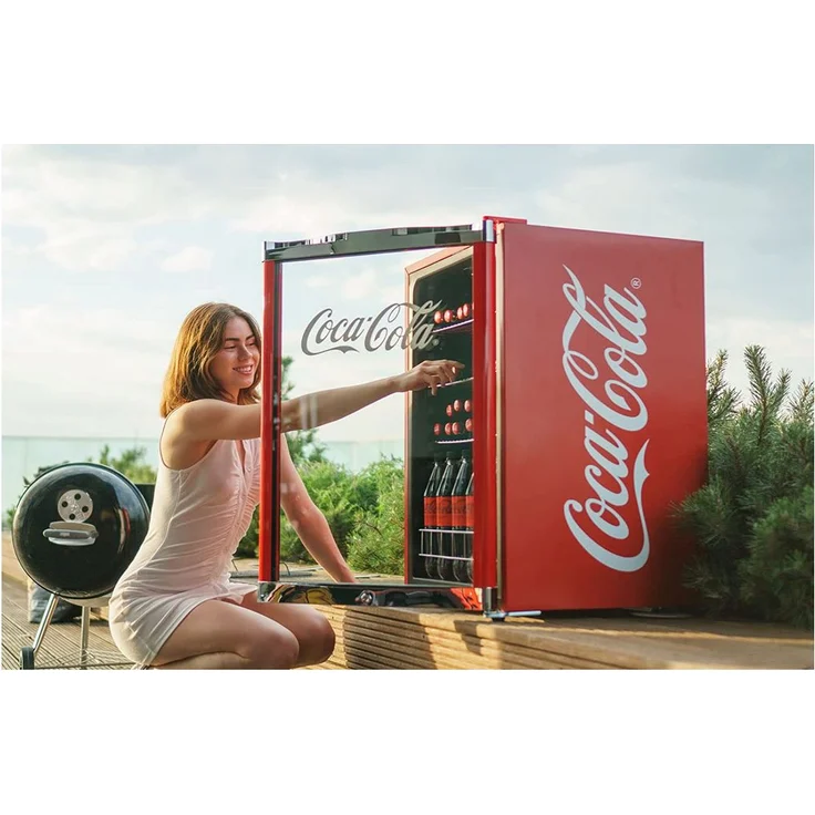 Husky Coca Cola 115, Getränkekühlschrank, Kühlteil 115 l, freistehend – Bild 3