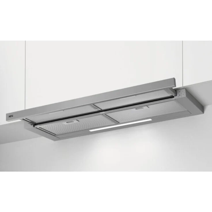 AEG Flachschirmhaube 90cm Grau DPB3940M – Bild 1