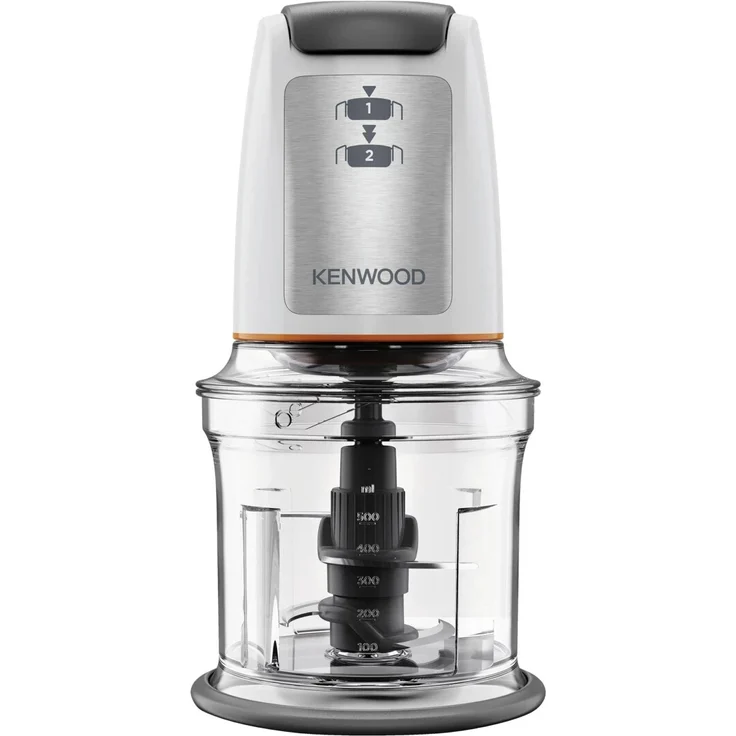 Kenwood CHP61.100WH Easy Chop Zerkleinerer, 500 Watt, 0,5l, 2 Geschwindigkeiten, weiß – Bild 1