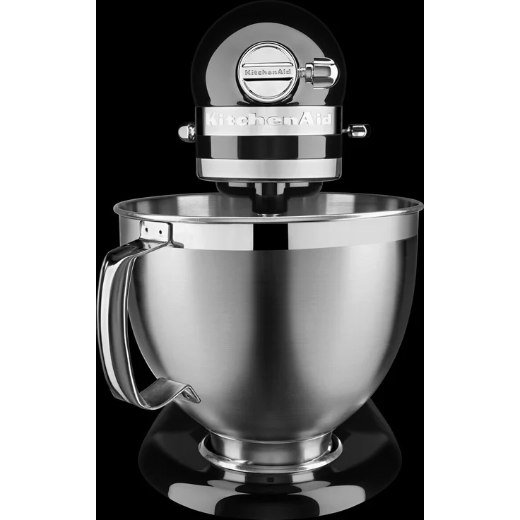 KitchenAid 5KSM185PSEOB Küchenmaschine mit Direktantrieb, 300W, 4,8L Edelstahlschüssel, onyx schwarz, Serie: 5KSM185PS – Bild 2