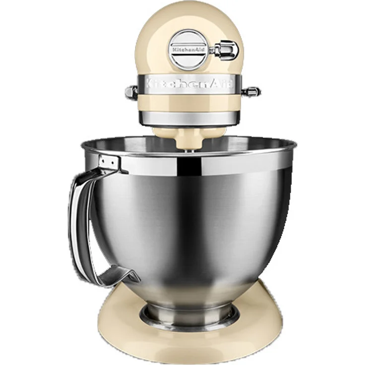 KitchenAid Artisan 5KSM185PSEAC Küchenmaschine mit Direktantrieb, 300W, 4,8L Edelstahlschüssel, creme, Serie: 5KSM185PS – Bild 2