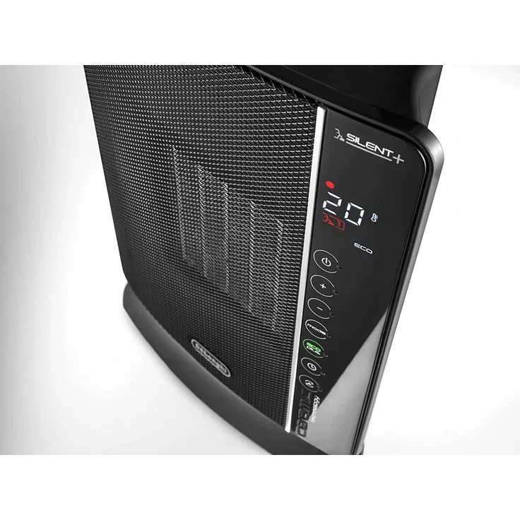 De'Longhi DCH7993ER.BC Heizer, 1 Liter, schwarz, Heizlüfter – Bild 2