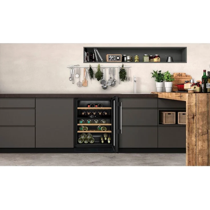 Neff KU9213HG0 Einbau-Weinkühlschrank, schwarz, 44 Flaschen, LED, Breite 59.8 cm – Bild 2