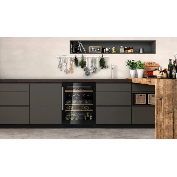 Neff KU9213HG0 Einbau-Weinkühlschrank, schwarz, 44 Flaschen, LED, Breite 59.8 cm – Bild 5