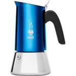Bialetti NEW VENUS Espressokocher 4 Tassen, blau