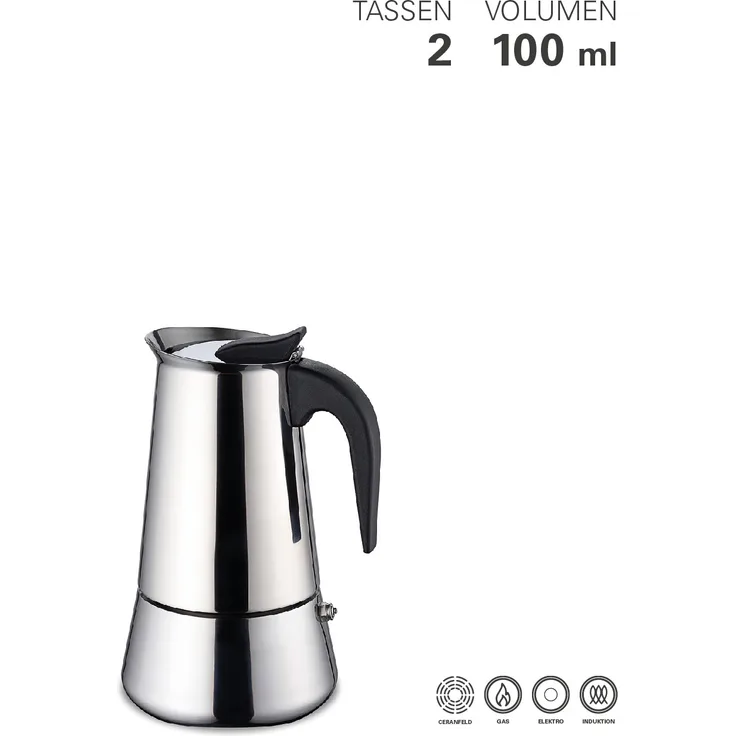 Weis Espressokocher 2 Tassen