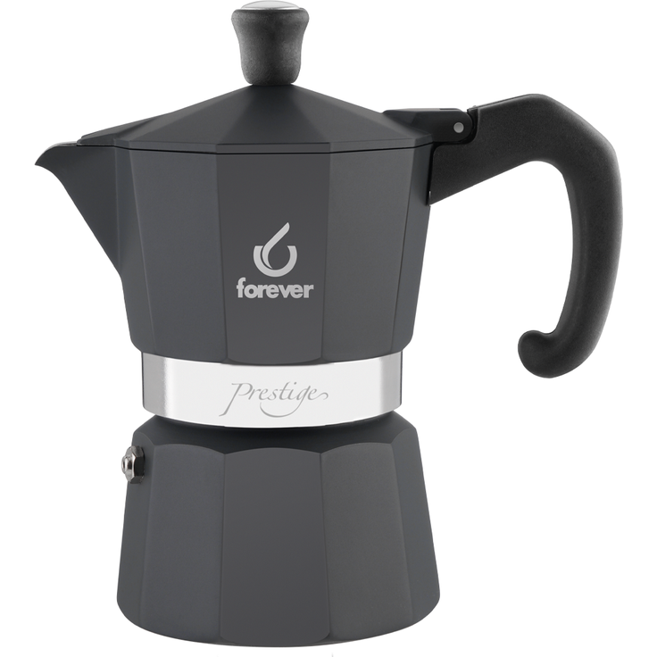 Forever Espressokocher Miss Moka Prest Noblesse 3 Tassen