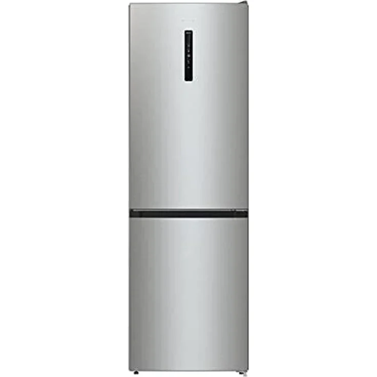Gorenje NRK 61 CAXL4 Kühl-Gefrierkombination, freistehend, silber, NoFrost, Energieklasse C – Bild 1
