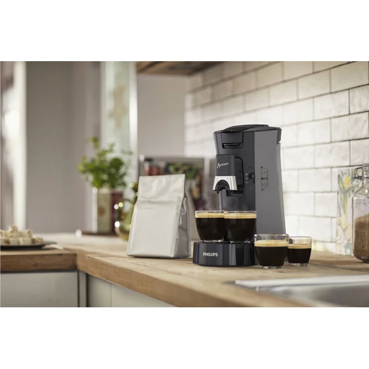 Philips Senseo Select CSA230/50 Kaffeepadmaschine anthrazit – Bild 4
