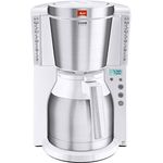 Melitta Look Therm Timer 1011-15 Kaffeemaschine Weiß-Edelstahl - Preisvergleich