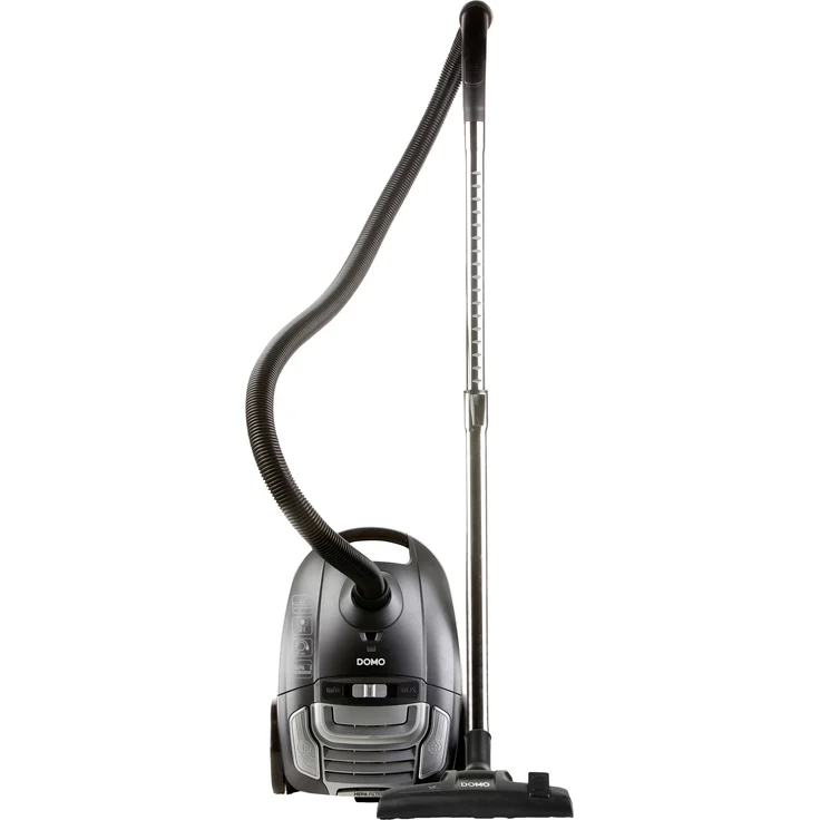 Domo DO7285S Bodenstaubsauger mit Beutel, 700 Watt, 10 m Aktionsradius, anthrazit – Bild 1