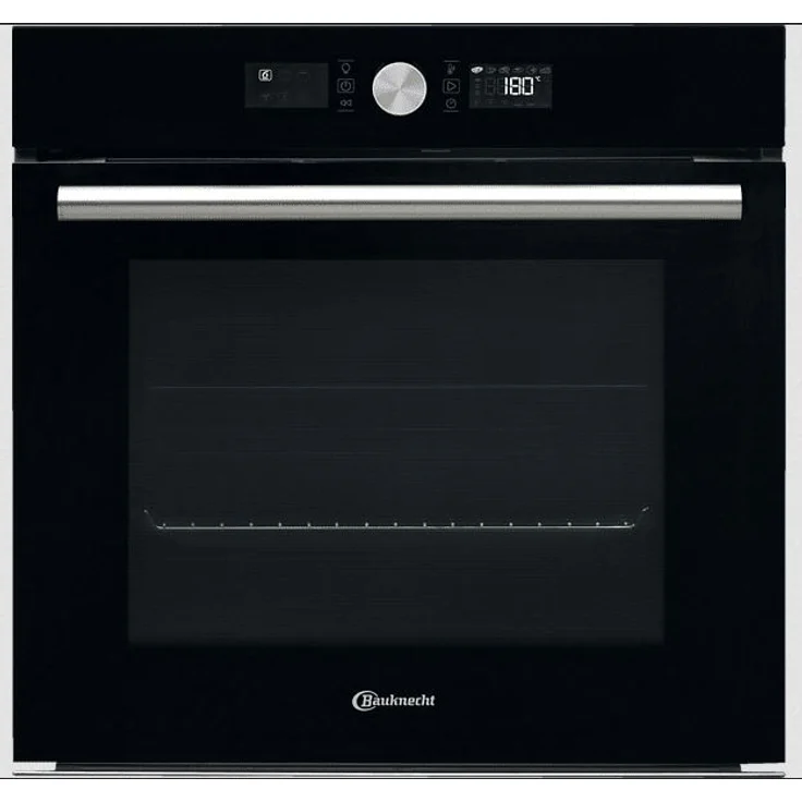 Bauknecht BIR4 DH8FS2 ES Backofen, Einbau, Breite 59,5 cm, Hydrolytische Selbstreinigung, Teleskop-Auszug, Schwarz – Bild 1
