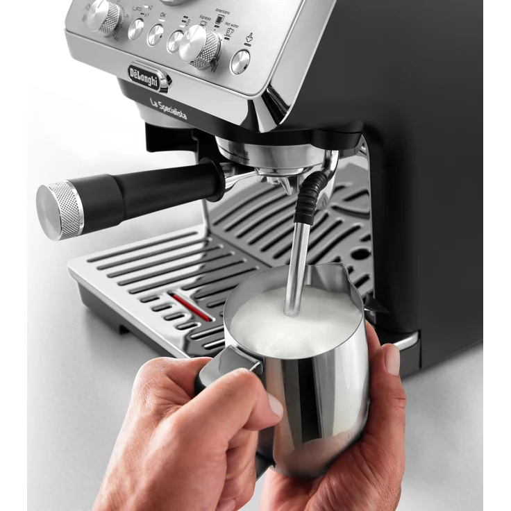 De'Longhi EC9155.MB La Specialista Arte Espressomaschine Siebträgermaschine, silber-schwarz – Bild 6