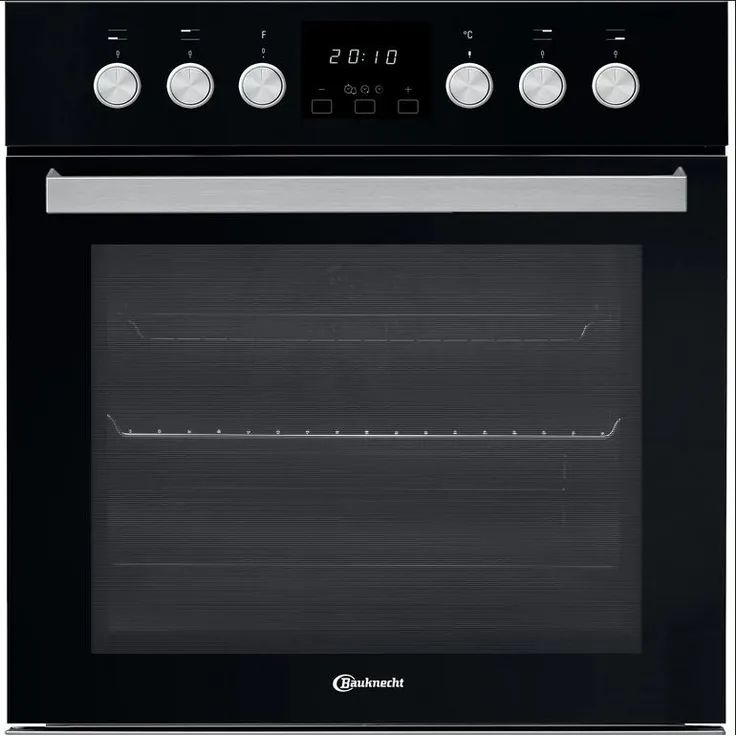 Bauknecht HVS5 TH8VS3 ES, Einbauherd, elektrisch, Hydrolyse, Schwarz