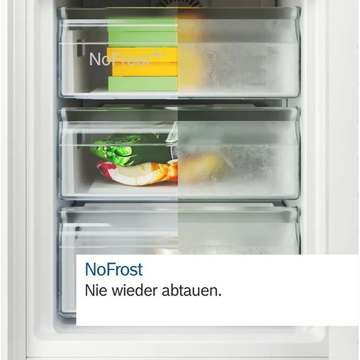 Bosch KGN39AIAT Kühl-Gefrierkombination, freistehend, edelstahl mit Antifingerprint, NoFrost, 0-Grad-Zone, Schnellkühlen und -gefrieren, Breite 60 cm, Energieklasse A – Bild 3
