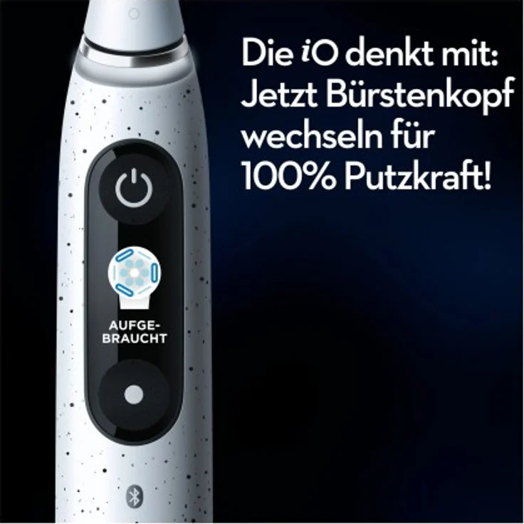 Oral-B iO Series 10 elektrische Zahnbürste, Stardust White – Bild 4