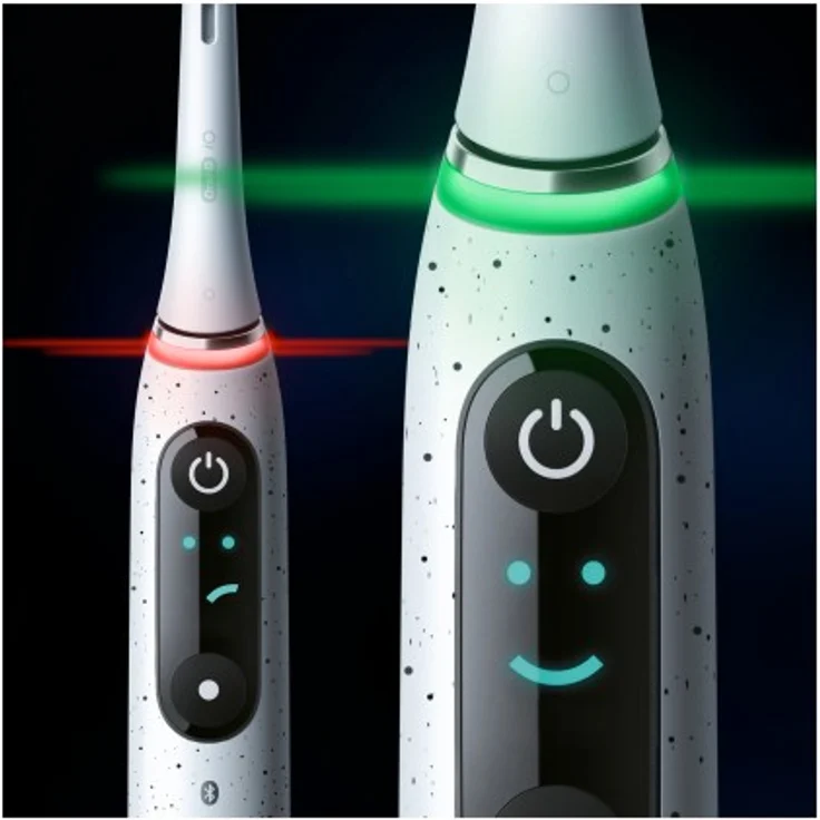 Oral-B iO Series 10 elektrische Zahnbürste, Stardust White – Bild 2