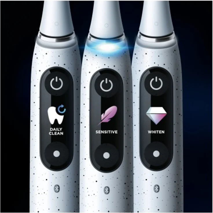 Oral-B iO Series 10 elektrische Zahnbürste, Stardust White – Bild 10