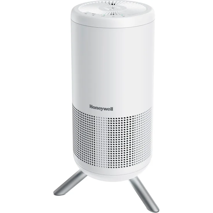 Honeywell Luftreiniger Honeywell Runder eleganter Luftreiniger, für 87 m² Räume, mit Luftqualitätssensor und Aromafach