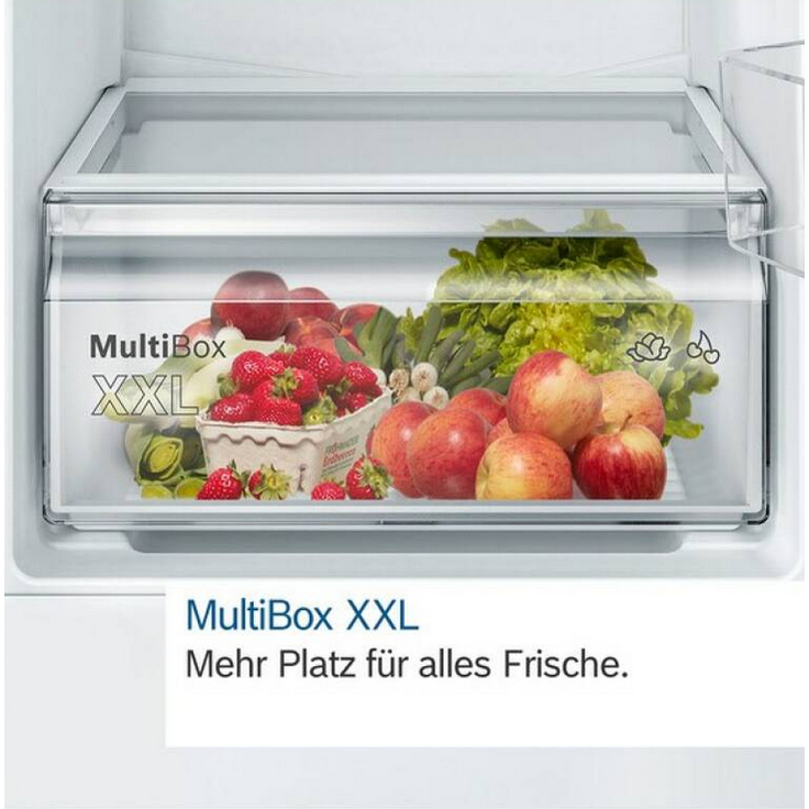 Bosch KIR21NSE0 Kühlschrank, Einbau, weiß, Schnellkühlen, LED, Breite 54.1 cm, Energieklasse E – Bild 3