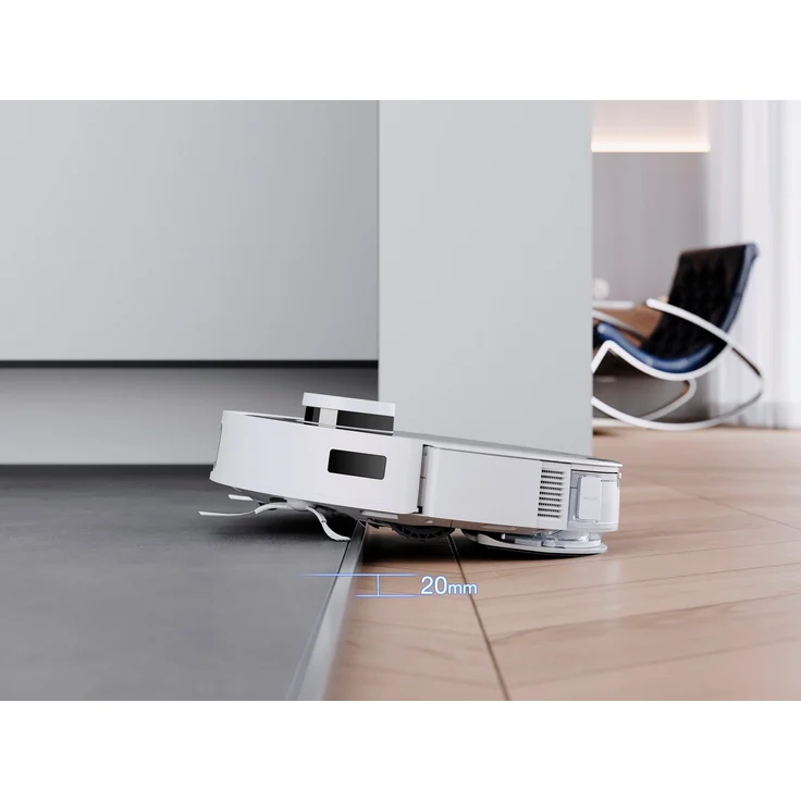 Ecovacs Deebot T10 Saugroboter mit Wischfunktion, 180 min Akkubetrieb, Vibrationswischsystem, 3000 Pa Saugleistung, HD-Kamera mit Nachtsichtsensor, weiß – Bild 9