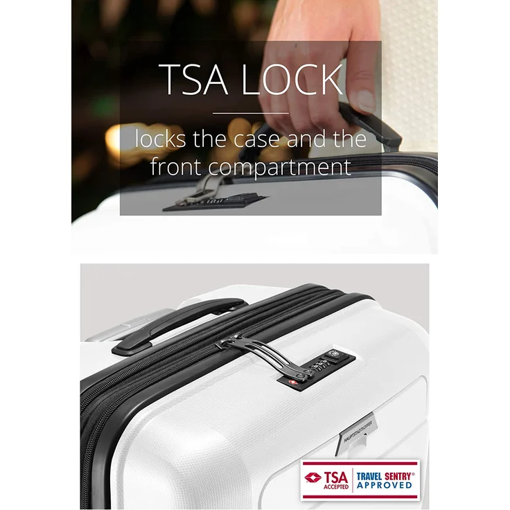 Hauptstadtkoffer Britz Handgepäck mit Laptopfach Hartschalen Koffer Trolley Rollkoffer Reisekoffer, TSA, 4 Rollen, 55 cm, 34 Liter, Hellgrün – Bild 4