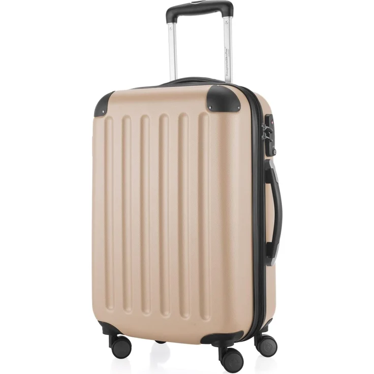 Hauptstadtkoffer Spree Handgepäck Koffer Trolley Hartschalenkoffer, TSA, 55 cm, 42 Liter, champagner – Bild 1
