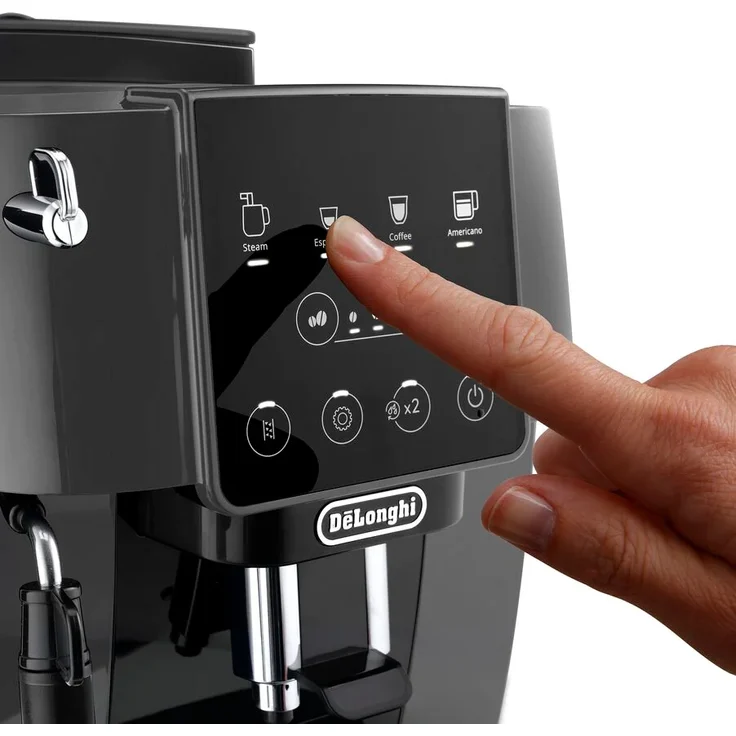 De'Longhi Magnifica Start ECAM220.22.GB Kaffeevollautomat mit Milchaufschäumdüse, grauschwarz – Bild 3